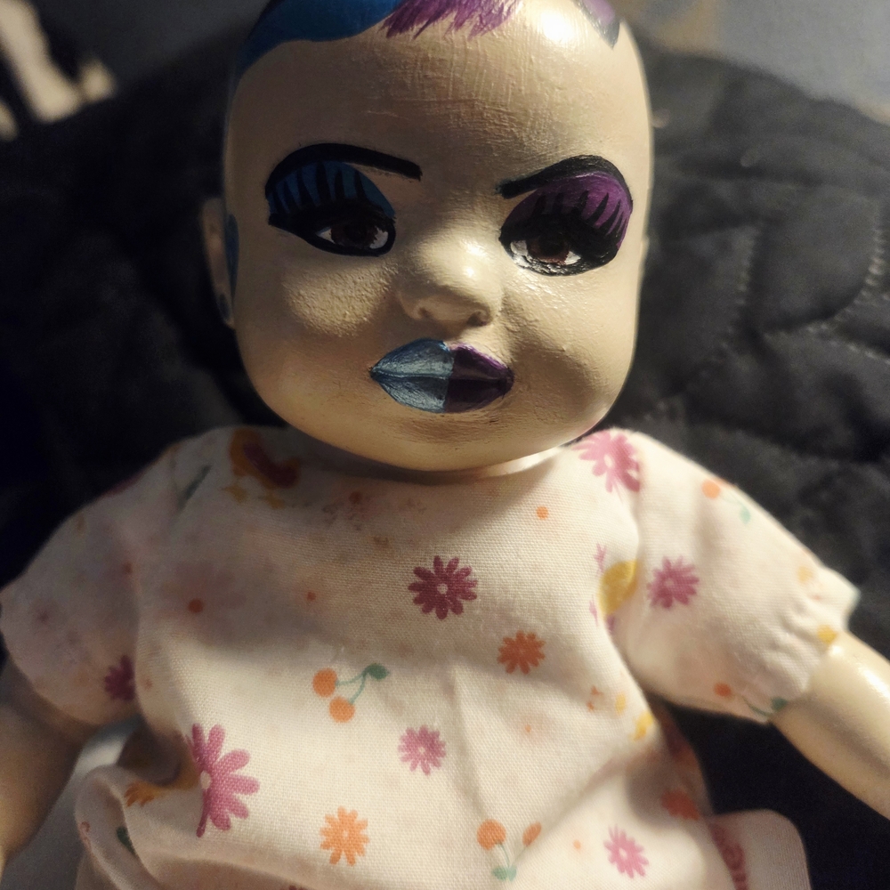 Corelle Doll with Flower Outfit Decor Doll